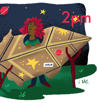 Celestial Being by Dave Deveau (2pm)